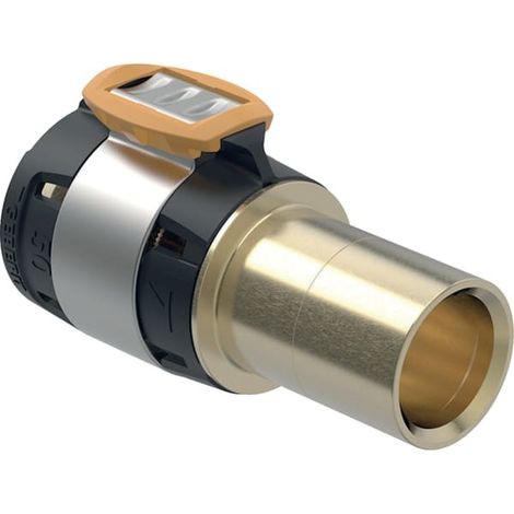 Geberit FlowFit Übergang auf Geberit Mapress, mit Einschubende, DN 50, dø 63 mm, 620.236.00.1 (1/5)