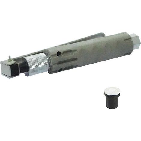 Le pistolet de sablage est équipé d'une buse en céramique permettant d'éliminer la peinture de surface, les taches, la rouille et la saleté. (1/5)