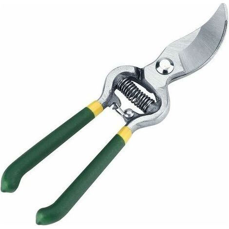 Sécateur Jardin Professionnel,Cisaille d'élagage Lame Acier Japonais SK-5 à Aiguille Poignées Ergonomiques Antidérapantes Tondeuses à Arbres Ciseaux de Jardin Main Pruner-bypass Sécateur (1/5)