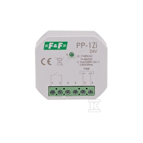 PP-1ZI 24V Relais ELE.1Z 16A P/T