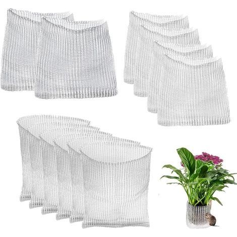 Panier Anti-Campagnol pour Arbres fruitiers,12 paniers Anti-Racines Contre Les campagnols,Panier Anti-Racines pour Plantes,Grillage Anti-Campagnol Pratique pour Baies,légumes,Protection des Racines (1/5)