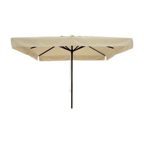OMBRELLONE PALO CENTRALE CLASSIC DOMUS  ALLUMINIO/POLY ECRU MM 48 MT 2X3