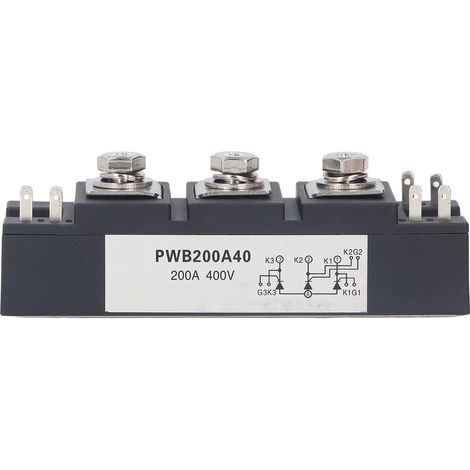 Module Thyristor 400V Dissipateur Rapide Plaque Cuivre Redresseur Soudage (1/5)