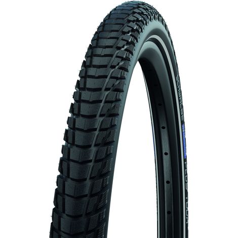 Pneu Vélo Trekking 700x35c Bandes Réfléchissantes - Protection Smartguard Anti-crevaison - Schwalbe