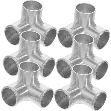 de 6 connecteurs métalliques à 3 voies pour placard (1/5)
