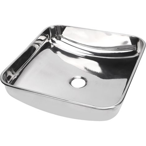 Évier de cuisine 31,2 x 31,2 x 8,6 cm (12,28 x 12,28 x 3,39 po) en acier inoxydable 304, bonde de 40 mm, grande capacité, pour camping-car, bateau, cuisine ou salle de bain. (1/5)