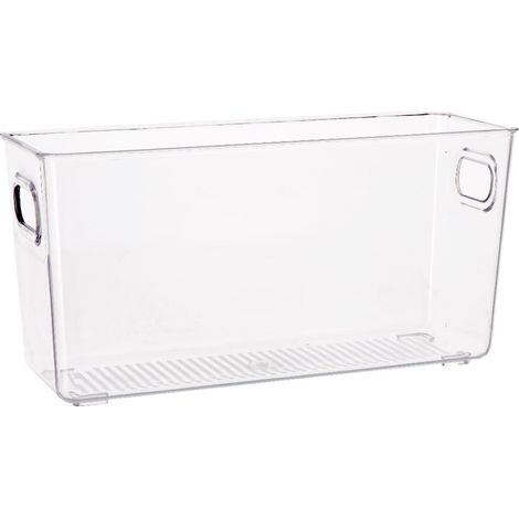 Contenitore per Frigo Frigorifero Salvaspazio in Plastica 26,5 x 9,5 x 13 cm