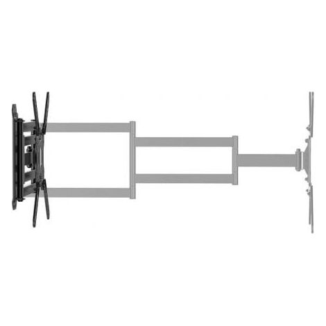 Soporte de Pared Giratorio/ Inclinable/ Nivelable Aisens WT65TSLE-385 para Monitores y TV de 23-65/ hasta 35kg (1/2)
