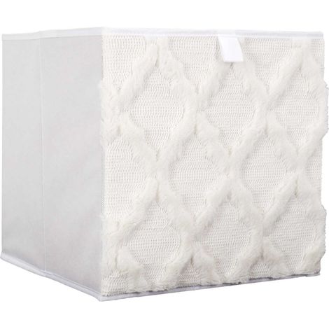 Contenedor textil BOHO CUBE, plegable, 30x30 cm (1/5)