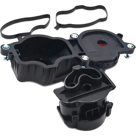 Kit séparateur de ventilation du carter moteur, filtre à huile et soupape de ventilation pour BMW Série 3 E46, E61, E81, E90 et E83 (11127799224)