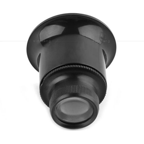 Sollbry Lot De 4 Loupes De Bijoutier Portables,20x Oeil Portant des Loupes Bijoutier Montre Horloge Réparation Réparation Loupe Kits (1/4)