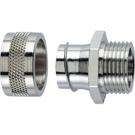 LAPP 55502001 SILVYN® LGF-2-M 16X1.5/1 Raccord de tuyau argent M16 10.20 mm droit 1 pc(s) S54744