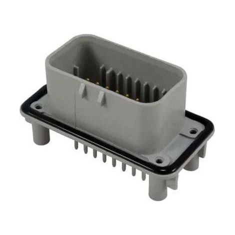 Connecteur AmpSeal femelle 23 Voies gris PCB