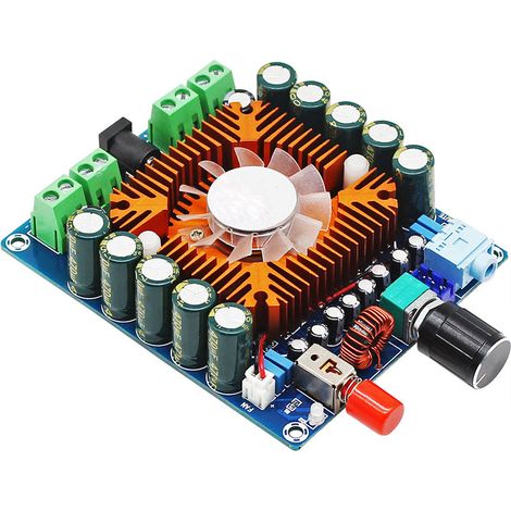 Hochwertige HiFi-Digitalverstärkerplatine (4 x 50 W) für Autos, audiophiles Vierkanal-Audioverstärkermodul (1/4)