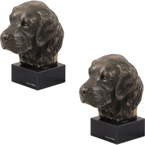 Golden Retriever - statuetta di cane, busto su base di pietra, scultura, trofeo per una mostra canina di Art-Dog (1/5)