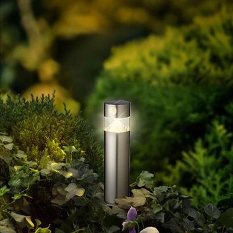 Potelet solaire Ibera 150 lumens 30 cm avec détecteur de mouvement