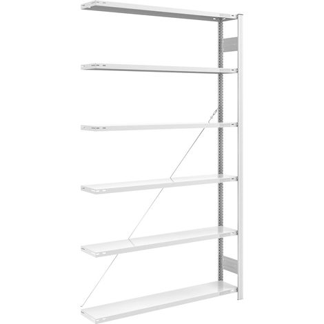eurokraft pro, Rayonnage emboîtable extra-large, RAL 7035, (1/5)