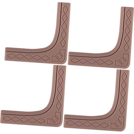 Lot de 4 protections d'angle en silicone anti-collision pour meubles et fenêtres, idéales pour la sécurité des enfants et la (1/5)