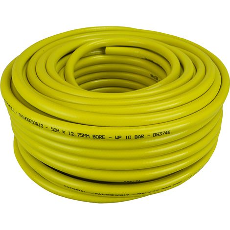 Faithfull Heavy-Duty Reinforced Builder's Hose 50m 12.5mm (1/2in) Diameter FAIHOSE50B12
