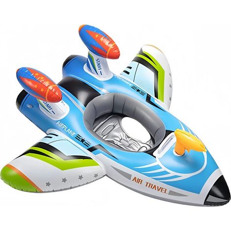 Bouée gonflable Cartoon Fighter - Jouet flottant gonflable pour jouer dans la piscine avec des pistolets à eau (1/5)
