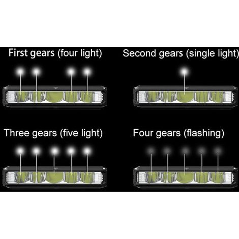 Faro anteriore USB ESO6 ad alta luminosità per ciclismo notturno (1/4)