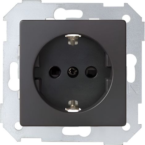 Prise Schuko SIMON 82 Concept 8200432 Noir mat