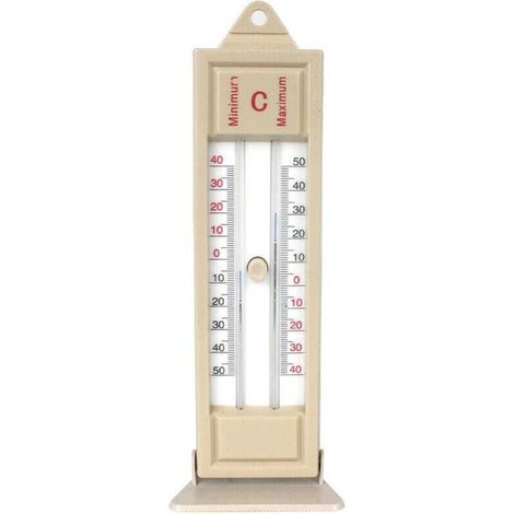 Thermomètre de Serre de Jardin, thermomètre Max-Min de Plantation extérieure numérique pour Le Lieu de Travail d'usine extérieur d'intérieur, Accessoires de Serre fixés au Mur faciles(1 pcs) 56 (1/4)