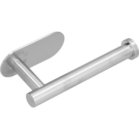 Porte-essuie-tout en acier inoxydable 304 sans perforation, idéal pour salle de bain, cuisine, hôtel et buanderie. (1/5)