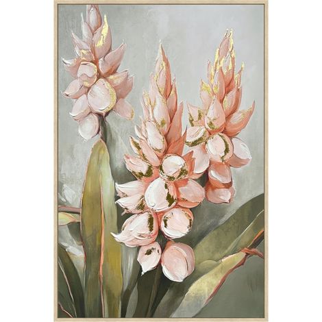 Mömax Keilrahmenbild Lotta Grün/Natur/Rosa ca. 60x90cm