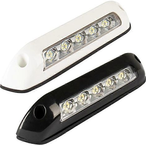 Lampe LED étanche 12V/24V pour auvent de camping-car, caravane, bar ou remorque. (1/5)