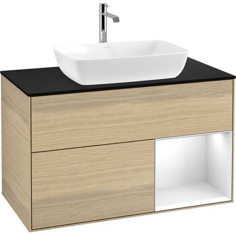 Villeroy & Boch F782GFPC Meuble sous-lavabo Finion F78 (1/2)