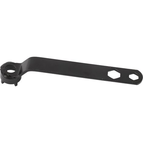Clé à molette à 4 griffes en acier nickel-chrome pour le démontage et la réparation de meuleuses d'angle (1/5)
