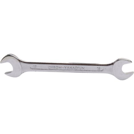 BGS Llave de boca doble SW 16x17 mm - 1184-16x17