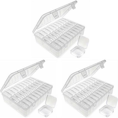 Organisateur de perles, petits contenants de rangement pour perles, boîtes de rangement pour loisirs créatifs -- (1/5)