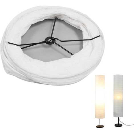 Allecto Stehlampe aus Reispapier, 94 cm Moderner Lampenschirm Für Wohn und Schlafzimmer Inklusive Schutzhülle Stilvolles Design 37 Zoll (1/5)