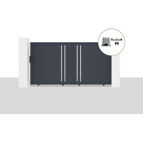 Elektrisches Schiebetor 3x1,6m GIONA + Motorisierung RANGER C300 (1/5)