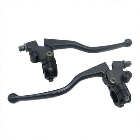 Cable de palanca de freno y embrague negro para manillar de freno delantero y palanca de embrague para CG125 125 150 Pit Dirt Bike Motorcycle ATV (1/5)