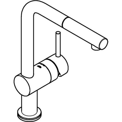 GROHE Minta Touch elektronische Einhand-Spültischarmatur,