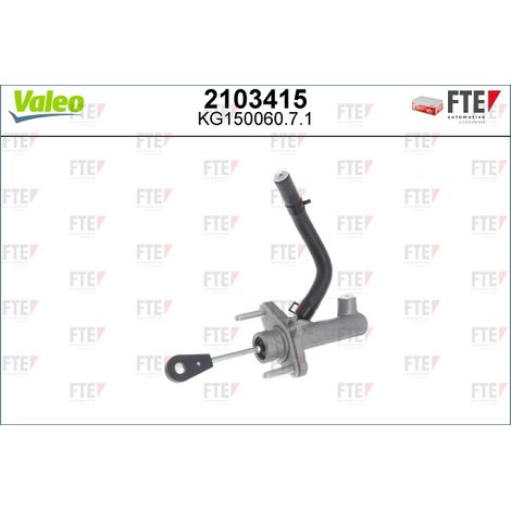 Cylindre émetteur, embrayage Valeo 2103415 HYUNDAI 416101J100