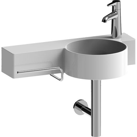 LAUFEN VAL Porte-serviettes, 280x180x125mm, modèle à gauche,