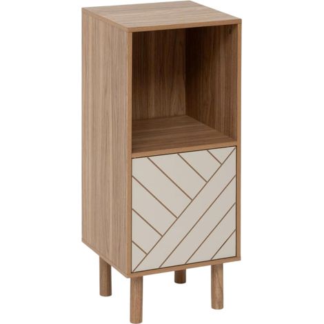 Étagère 2 Cases "Mix n'Match" 82cm Marron (1/3)