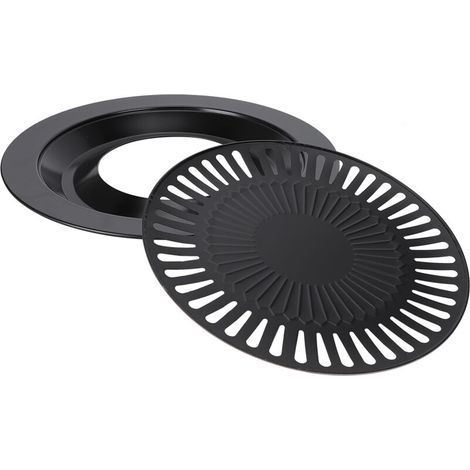 Grills D'intérieur Grill électrique sans Fumée Grille de Barbecue Coréen Poêle à Poisson pour Gril Dessus Poêle, Domestique Plaque Cuisson A (1/5)