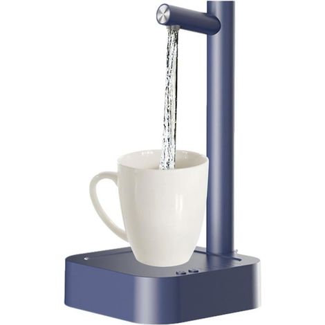 Distributeur d'eau automatique, pompe USB-C, 1800 mAh, 5 V, 5 W, carafe intelligente de bureau, légère, 355 g (1/5)