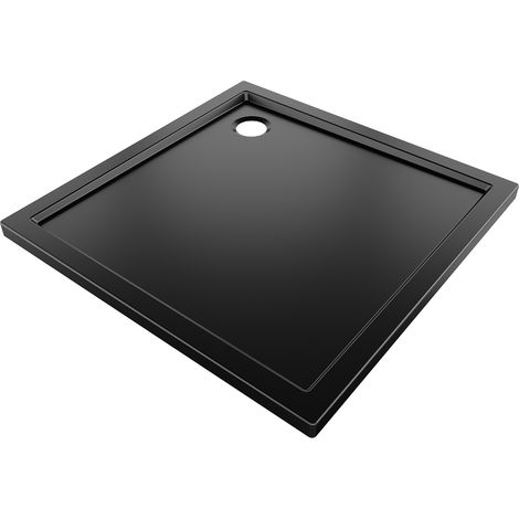 Mexen Flow quadratische Duschwanne slim 120 x 120 cm, schwarz matt - 46S701212 (1/5)