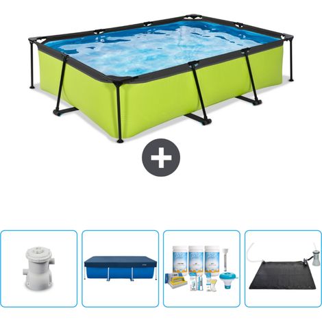 Exit Pool Rechteckig - 300x200x65 cm - 5-teilig SCB4 (1/4)