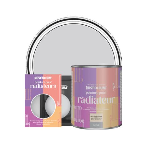 Peinture pour Radiateur, Finition Satinée - Ombre Lilas (1/3)