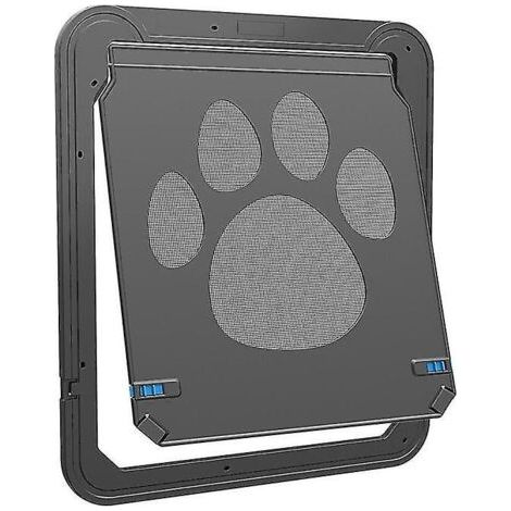 Ouvre-porte pour chien et chat - Ouverture de porte contrôlée - Écran électronique - Protection de fenêtre - Mur - Moustique (1/3)