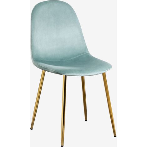 Sedia da pranzo imbottita Glamm SKLUM         Dorato   