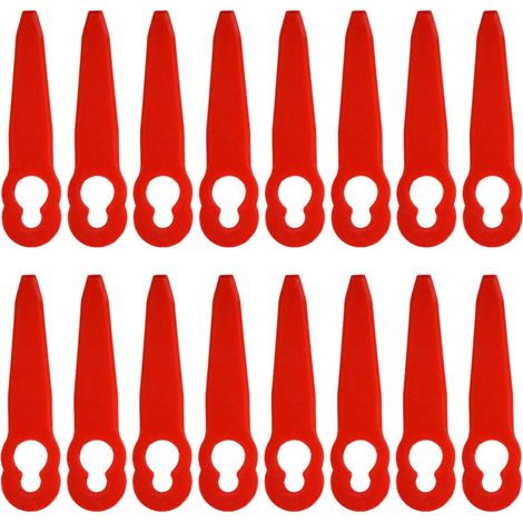 Lames de rechange L90 - Compatibles avec les coupe-bordures Einhell - Lames en plastique pour coupe-bordures sans fil Einhell- idéales pour les pelouses de jardin- lot de 100 lames (1/5)