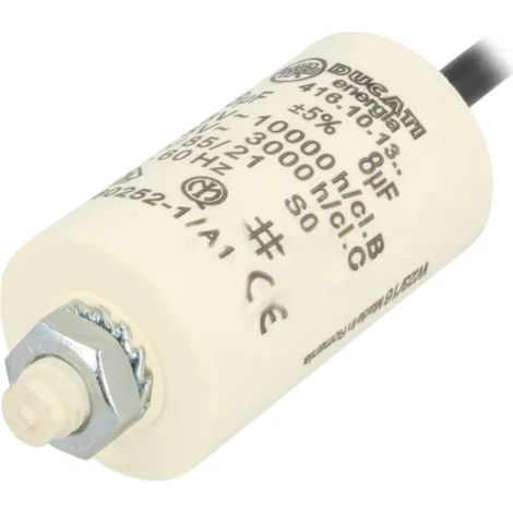 Condensador de arranque del motor 8uF/425V - Ducati (1/3)